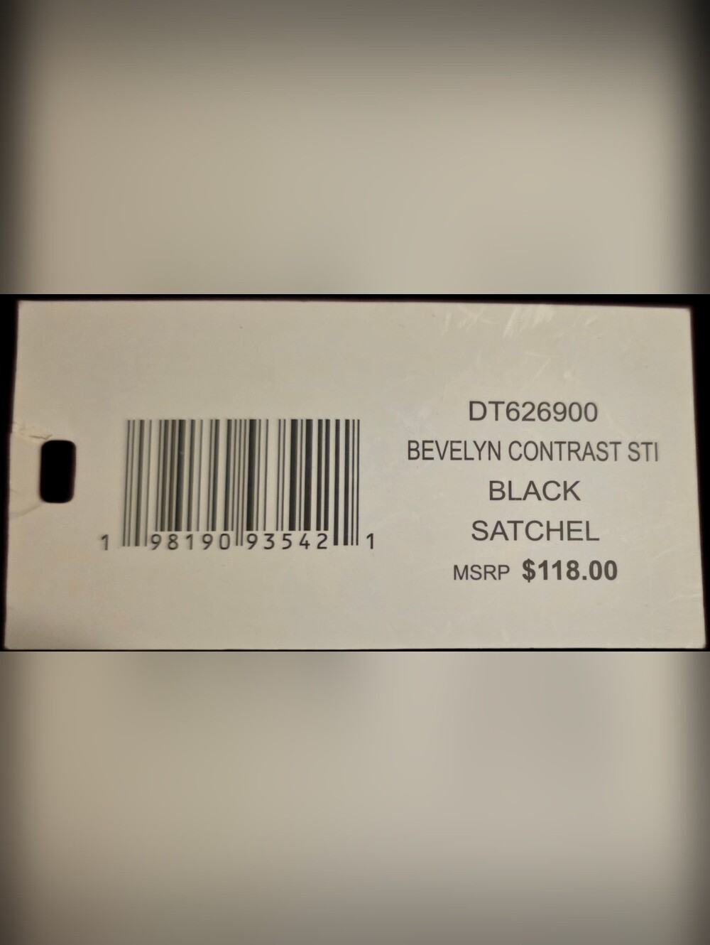 Steve Madden Black Bevelyn Satchel - Picture 15 of 16